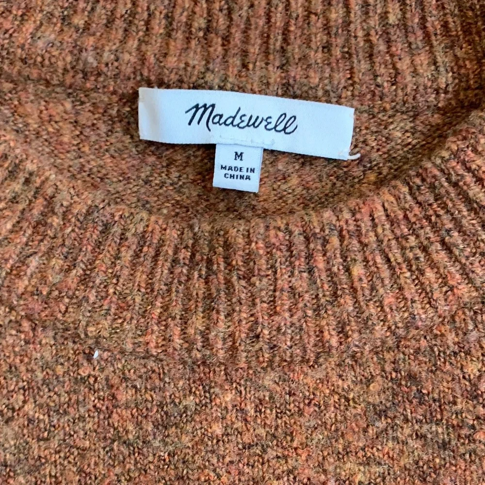 Madewell Brockton Bobble Sweater Merino Wool Blend Size Medium - Picture 3 of 10